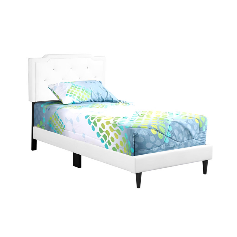 Twin Bed- All in One Box, Twin, White