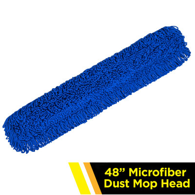 Gritt Commercial Microfiber Looped Dust Mop Pad Head