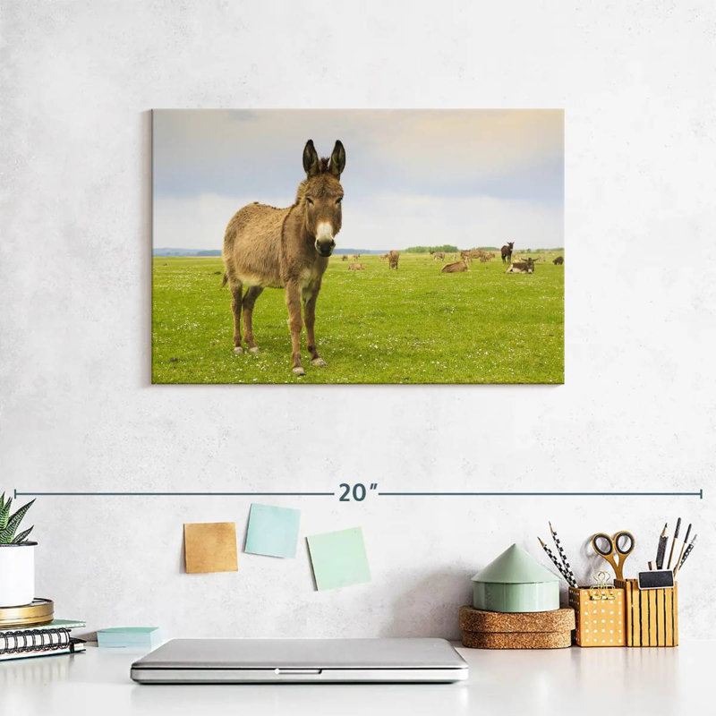 Brampt Donkey And Friends, 8'' H x 12'' W