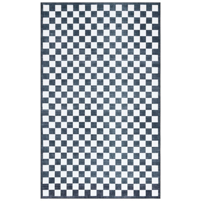 Tapis ivoire / noir Josalina Clara 936