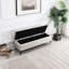 Aquanette Polyester Upholstered Storage Bench-734558936-734558943
