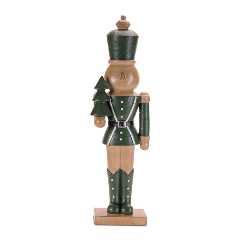 Figurine de soldat casse-noisette vert (ensemble de 2)