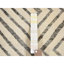 Tapis ivoire en laine noué à la main 9 pi x 12 pi à motif de clé romaine avec laine 0A0C05ED566848CFAFE84784B8E293F0