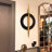 Geometa 3D Modern Metal Wall Decor (Hangable Horizontally or Vertically)
