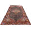 Tapis traditionnel rétro rouge clair 5X9