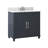Briana 36 " W Freestanding Standard Single Vanity Bathroom Vanity With Stone Top-1257128643
