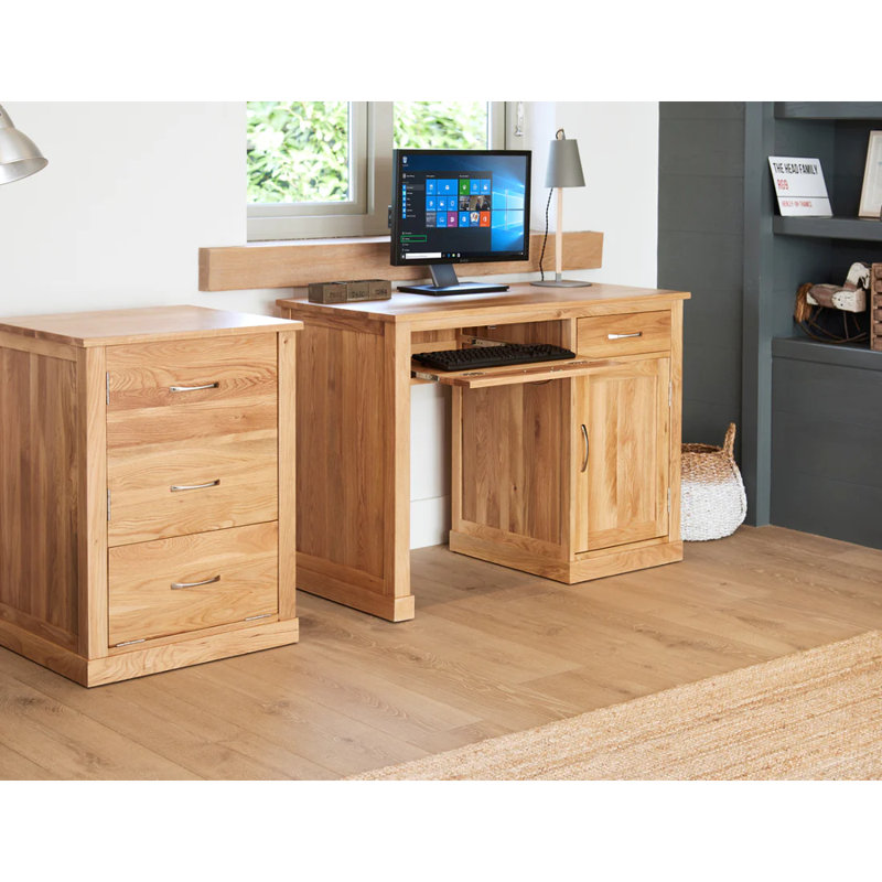 Oscar Solid Wood Steel Standing Desk