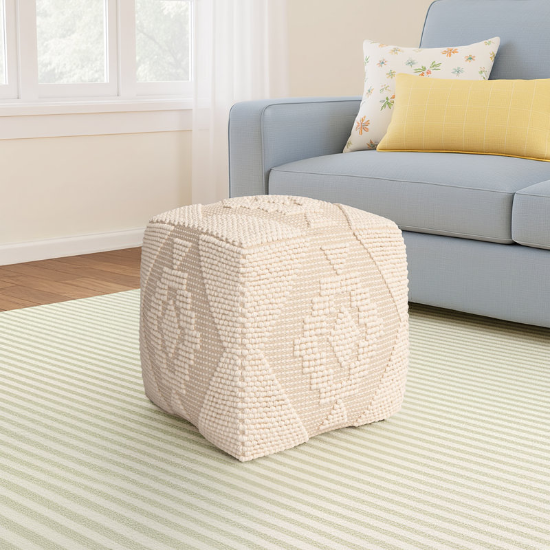 Doyers Upholstered Pouf