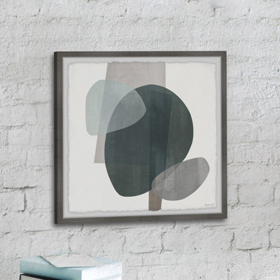 « dark mass »-reproduction de peinture encadrée sur papier
