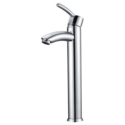 Single-Hole Single-handle Bathroom Faucet with Drain Assembly