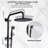 Shower System, Wall Mounted Adjustable Shower Faucet
