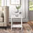 Solid Wood Top End Table with Storage-1948001306