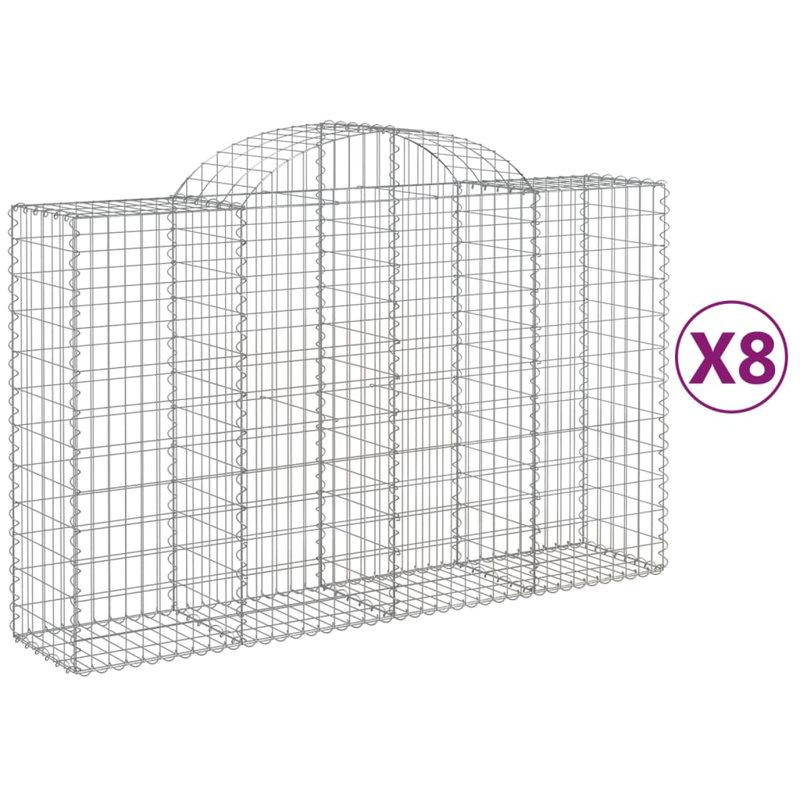 Briceida with 8 Panel(s) Included, 140cm H x 200cm W x 50cm D