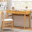 Makda Solid Wood Writing Desk