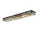 Rustic Lodge 1 - Light LED Flush Mount