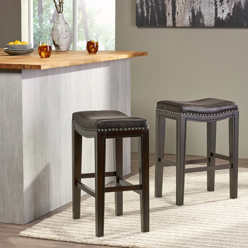Ensemble de 2 tabourets de comptoir Tiffin