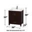 Sheffield 30" Freestanding Single Bathroom Vanity with Quartz Top-1669173523-1669147046-1669173526