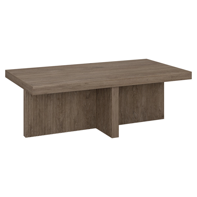 Boden Single Coffee Table, Gray Oak