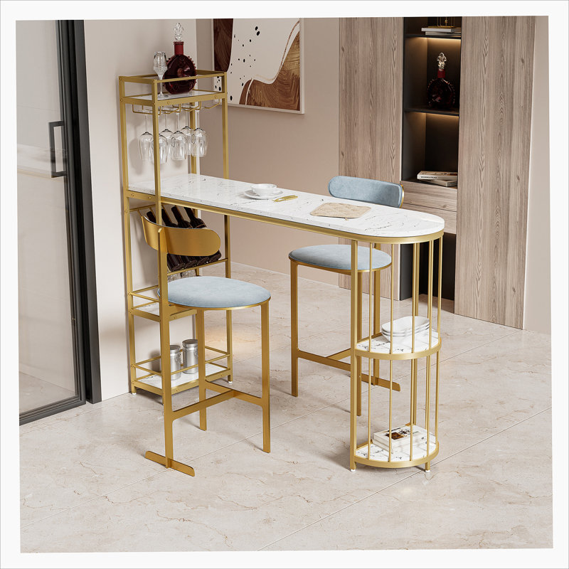 Hernaldo Metal Base Dining Table
