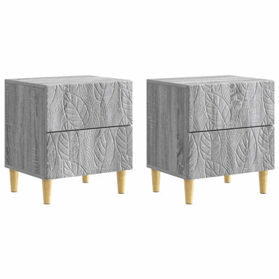 43cm W Composite Bedside Table