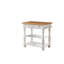 Maney Solid Wood Top Kitchen Island-1452947611