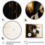 Décoration murale noire et dorée Cally Lillies - Calla Lily-2057167367-2057167372