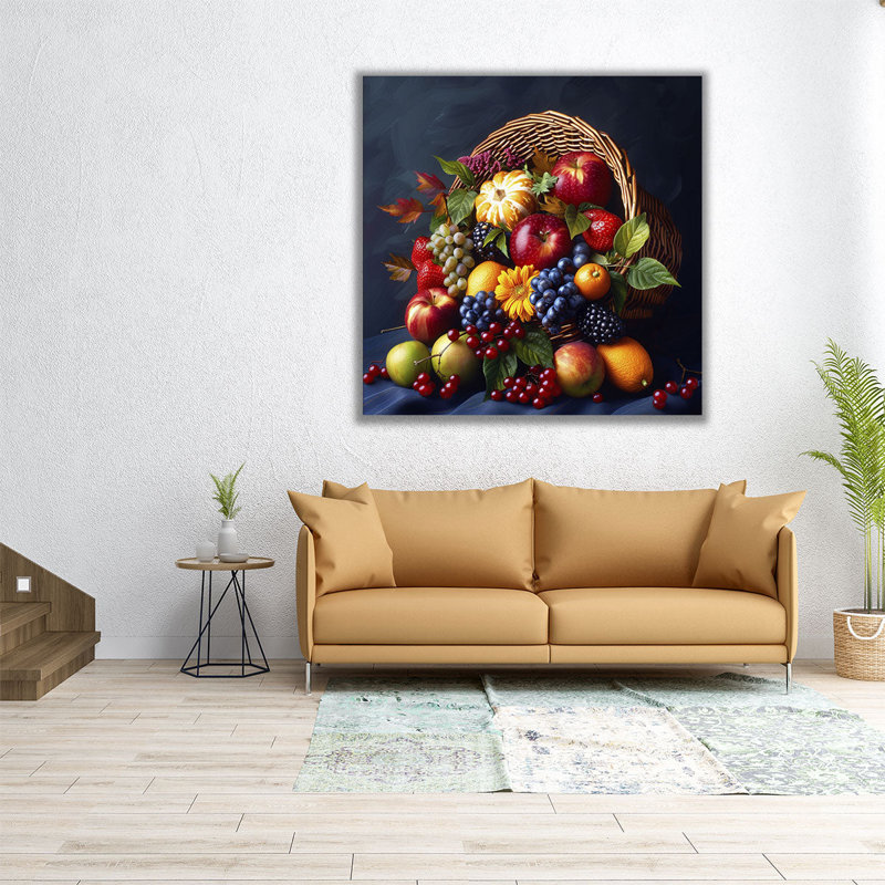 Cornucopia - Canvas Print Wall Art, 30" H x 30" W