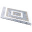 Juno 1" Diamond Hexagon Polished Marble Mosaic-452431198