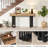 Deljunco 55" Industrial Console Table for Entryway-782128863