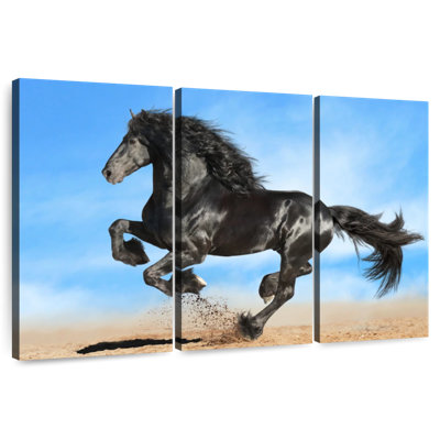 Brampt Lively Friesian Horse
