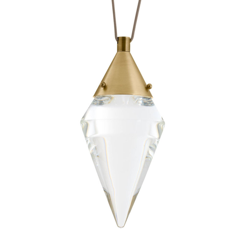 Berkley Multi-Drop Chandelier, Antique Brass