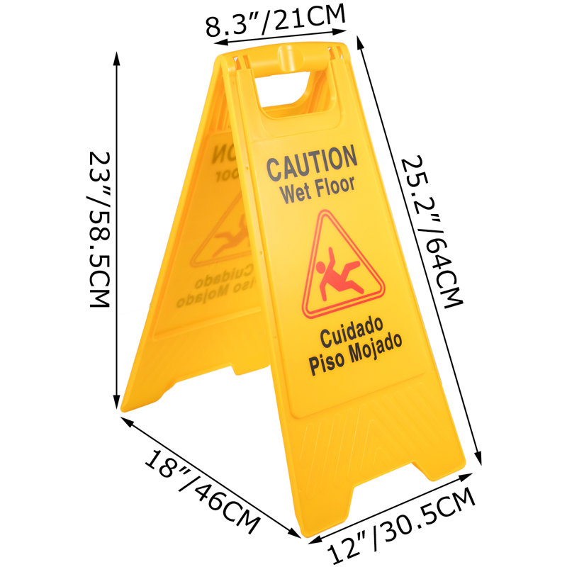 Wet Floor Sign Caution