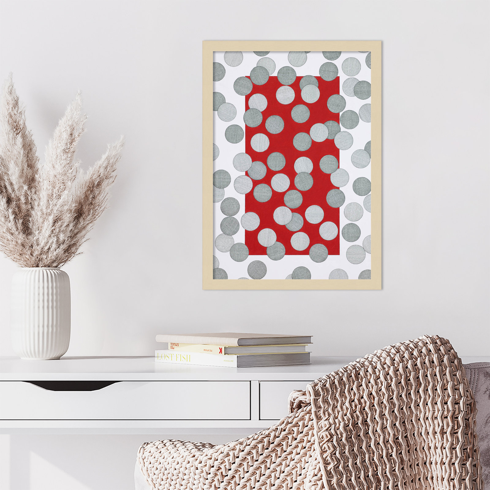 Over the Hills and Far Away Print, Brown, 21" H x 15" W x 1" D