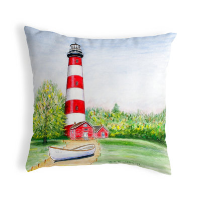 Coussin décoratif intérieur/extérieur phare va Chincoteague