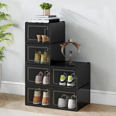 6 Pair Shoe Storage