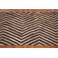 Tapis à motif de chevrons style oriental Kilim 3 x 5