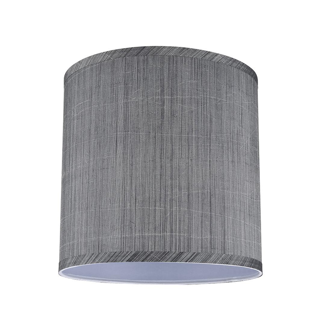 10'' H Synthetic Fabric Drum Lamp Shade Latitude Run®