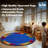 KidCarpet.com Alphabet Circle Learning Rug, 6'x6' Round