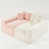 White/Pink Velvet