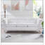 Canapé Chesterfield à accoudoirs roulés 84 po 3 places
