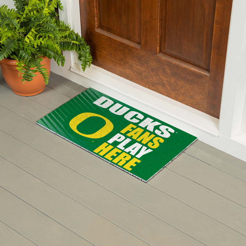 Tapis en PVC de l'Université de l'Oregon, 28 po x 16 po