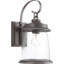 Lanterne murale d'extérieur en verre grainé Kirklin-402919139-402919151