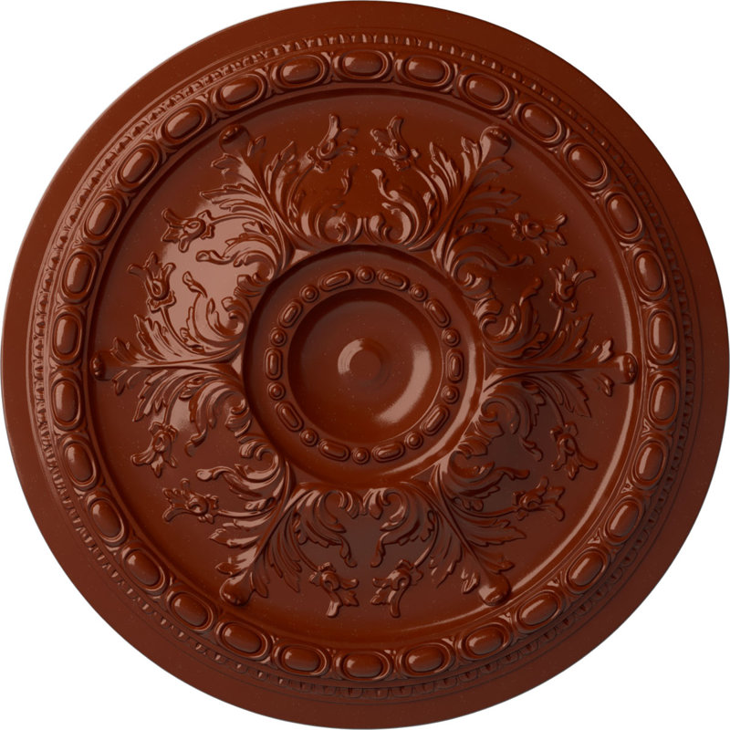 Stockport Firebrick Urethane Ceiling Medallion, 28 in