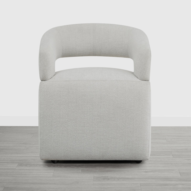 Chaise de salle à manger Doley Performance, Gris clair