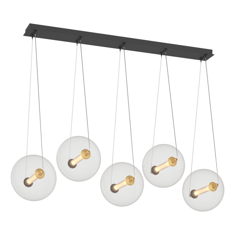 Otto 5 - Light Kitchen Island Globe Pendant
