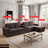 Hochler 6-Pieces Variable Module Sectional Sofa Set-644456545