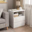(Set Of 2)End Table With Fast USB C Charging Station, Sofa Side Table With 2 Drawers