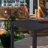 Rectangular Metal Outdoor Dining Table , 63.38'' in. W 35.23'' in. D-190829498