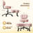 Swivel Cross Legged Office Chair With Adjustable Footrest And Meditation Design-1635482648