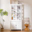 Grande vitrine 77,5 po avec portes doubles en verre